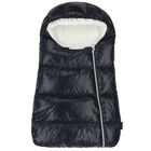 مدس مبطن باللون الأزرق والعاجى , 1, hi-res